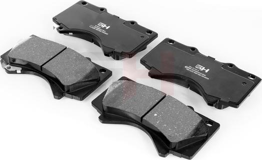 GH GH-413915 - Brake Pad Set, disc brake www.autospares.lv