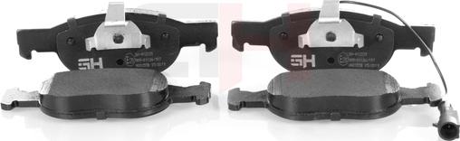 GH GH-412339 - Brake Pad Set, disc brake www.autospares.lv