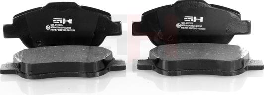 GH GH-412375 - Brake Pad Set, disc brake www.autospares.lv