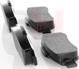 GH GH-412375 - Brake Pad Set, disc brake www.autospares.lv