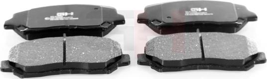 GH GH-412248 - Brake Pad Set, disc brake www.autospares.lv