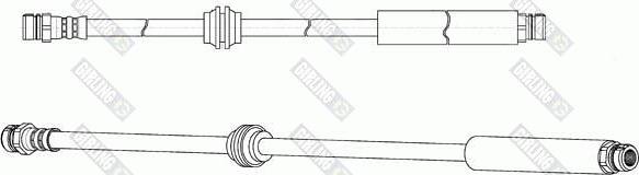 Girling 9001566 - Bremžu šļūtene autospares.lv