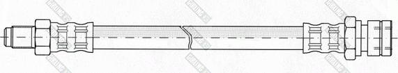 Girling 9002123 - Тормозной шланг www.autospares.lv