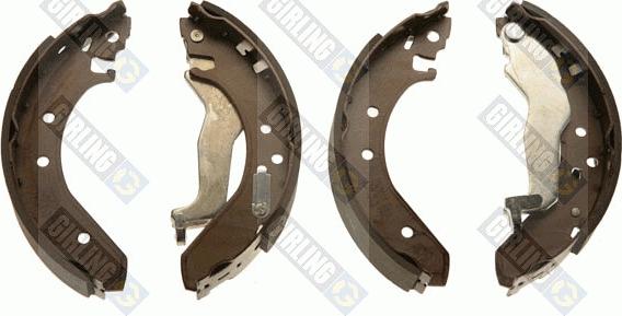 Girling 5162461 - Комплект тормозных колодок, барабанные www.autospares.lv