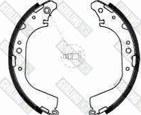 Girling 5186019 - Bremžu loku komplekts www.autospares.lv