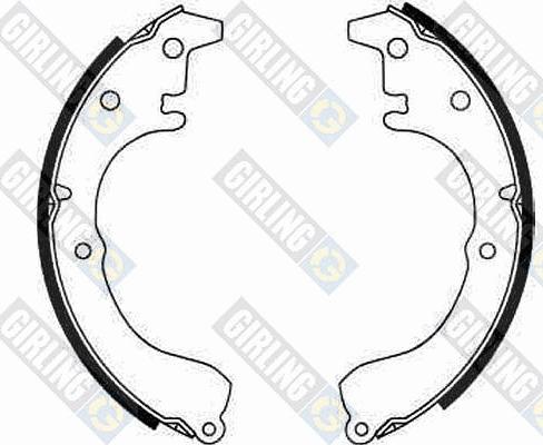 Girling 5180899 - Brake Shoe Set www.autospares.lv