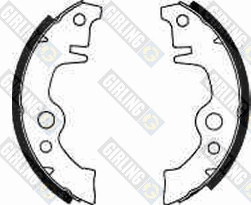 Girling 5180213 - Brake Shoe Set www.autospares.lv