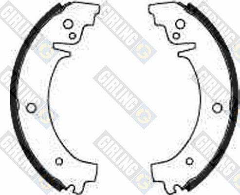 Girling 5181649 - Brake Shoe Set www.autospares.lv