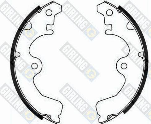 Girling 5181829 - Brake Shoe Set www.autospares.lv