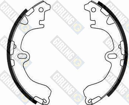 Girling 5182919 - Brake Shoe Set www.autospares.lv