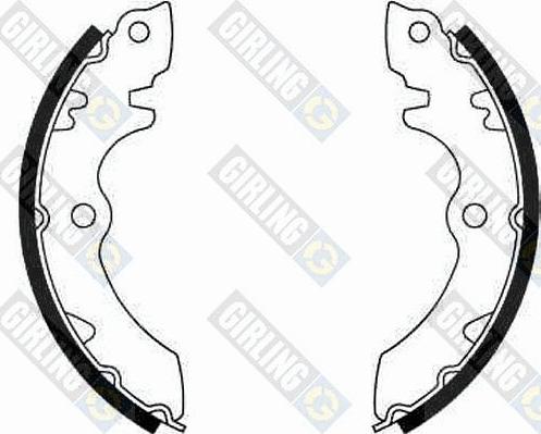 Girling 5182479 - Brake Shoe Set www.autospares.lv