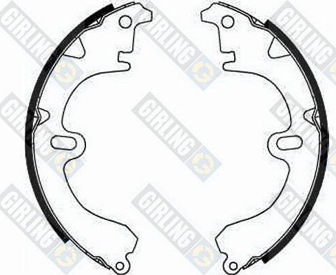 Girling 5182249 - Brake Shoe Set www.autospares.lv