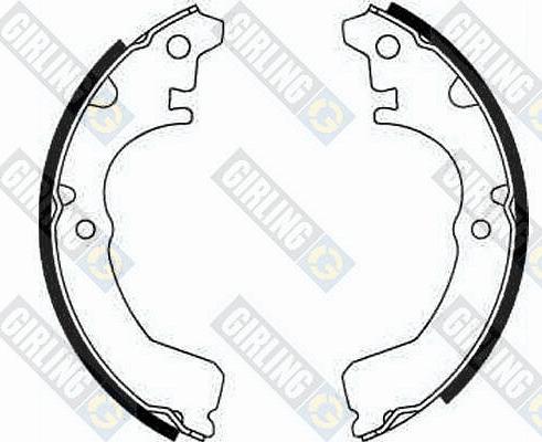 Girling 5182209 - Brake Shoe Set www.autospares.lv