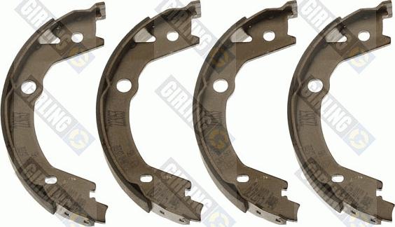 Girling 5187479 - Brake Shoe Set, parking brake www.autospares.lv