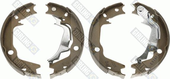 Girling 5187829 - Brake Shoe Set, parking brake www.autospares.lv