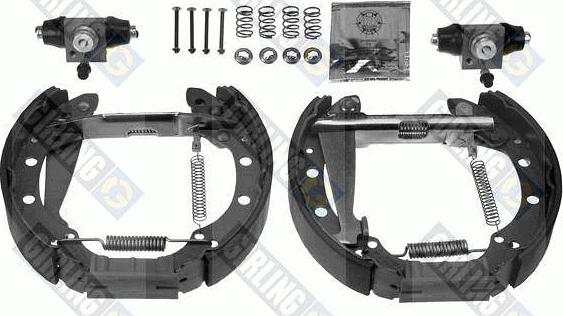 Girling 5314049 - Bremžu loku komplekts autospares.lv