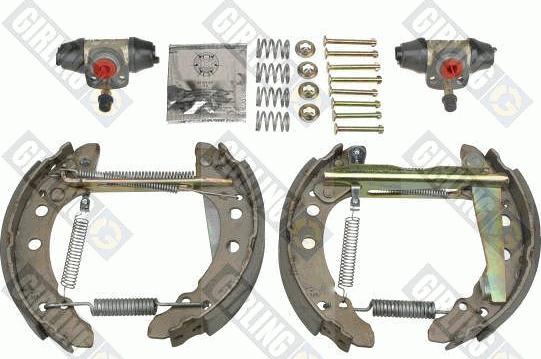 Girling 5315009 - Brake Shoe Set www.autospares.lv