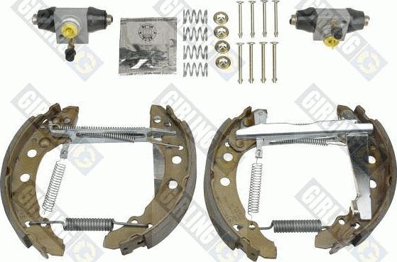 Girling 5315019 - Brake Shoe Set www.autospares.lv