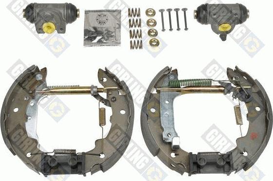 Girling 5310351 - Brake Shoe Set www.autospares.lv