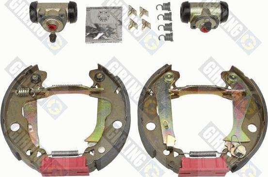 Girling 5312063 - Bremžu loku komplekts www.autospares.lv