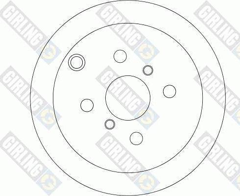 Girling 6043354 - Bremžu diski www.autospares.lv