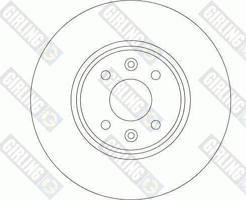 Girling 6042551 - Bremžu diski www.autospares.lv