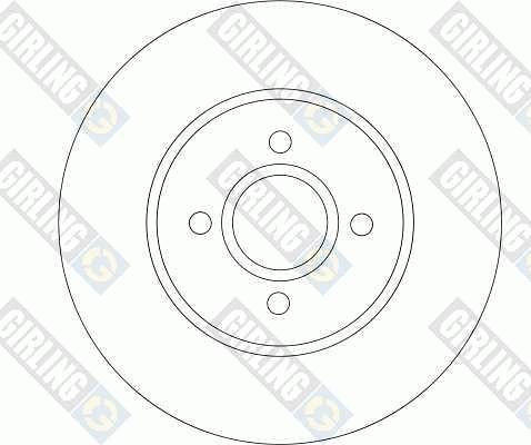 Girling 6042501 - Bremžu diski www.autospares.lv