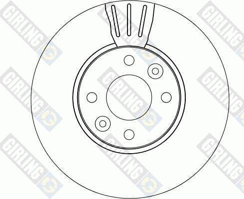 Girling 6042671 - Bremžu diski www.autospares.lv