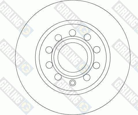 Girling 6042764 - Тормозной диск www.autospares.lv