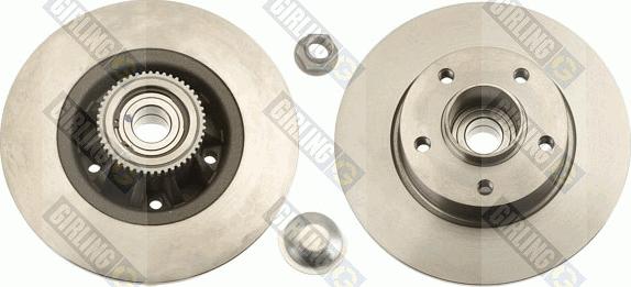 Girling 6042736 - Brake Disc www.autospares.lv