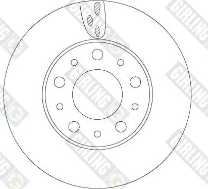 Girling 6069185 - Bremžu diski autospares.lv