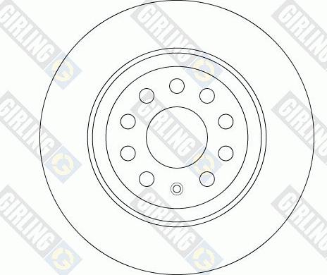 Girling 6065044 - Тормозной диск www.autospares.lv