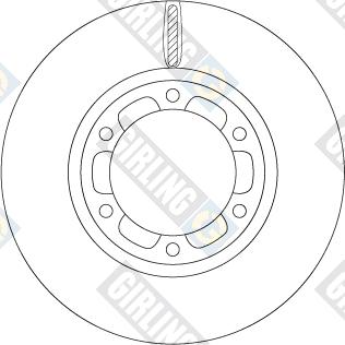 Girling 6066405 - Bremžu diski www.autospares.lv