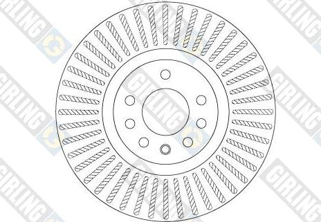 Girling 6066775 - Bremžu diski autospares.lv