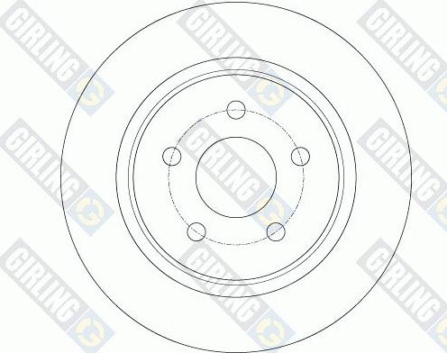 Girling 6061504 - Bremžu diski autospares.lv