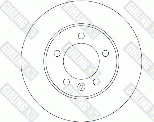 Girling 6061794 - Bremžu diski autospares.lv