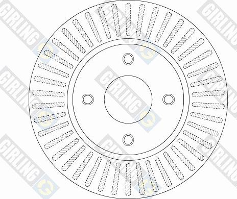 Girling 6062491 - Bremžu diski www.autospares.lv