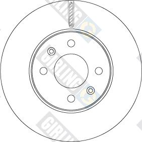 Girling 6067941 - Bremžu diski www.autospares.lv