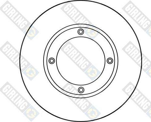 Girling 6019253 - Bremžu diski www.autospares.lv