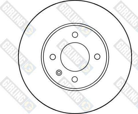 Girling 6015331 - Bremžu diski www.autospares.lv