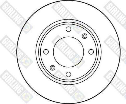 Girling 6012173 - Bremžu diski www.autospares.lv