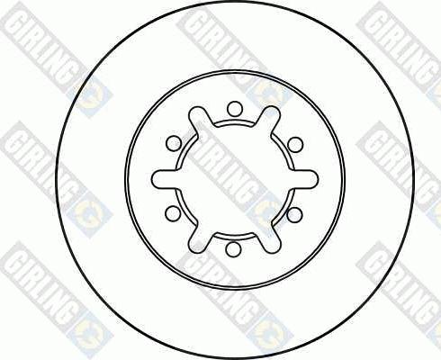 Girling 6030011 - Bremžu diski autospares.lv