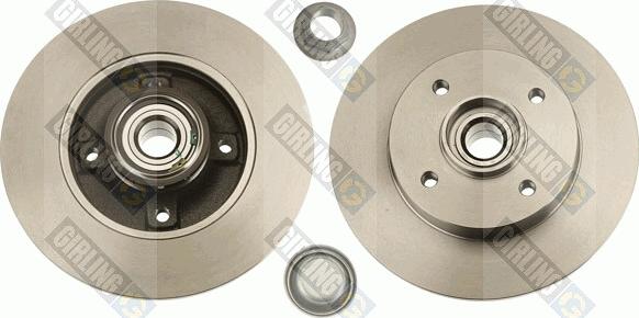 Girling 6020596 - Brake Disc www.autospares.lv