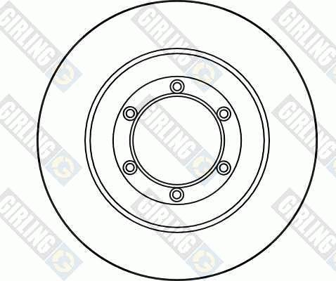 Girling 6027951 - Bremžu diski www.autospares.lv