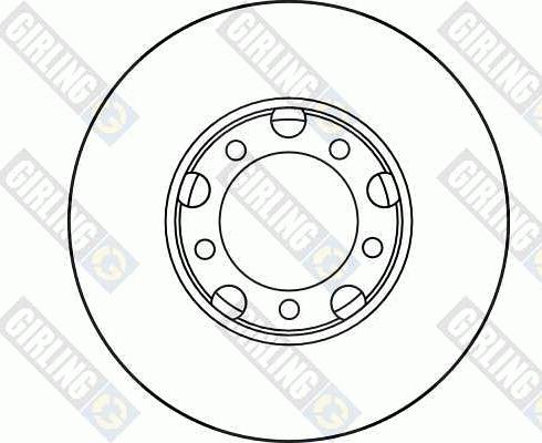 Girling 6027933 - Bremžu diski autospares.lv