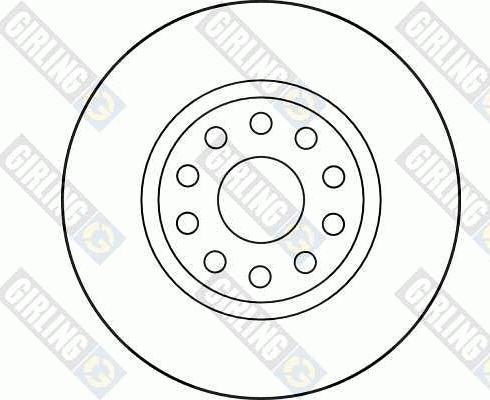 Girling 6027611 - Bremžu diski www.autospares.lv