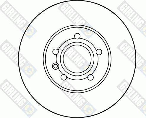 Girling 6027761 - Тормозной диск www.autospares.lv