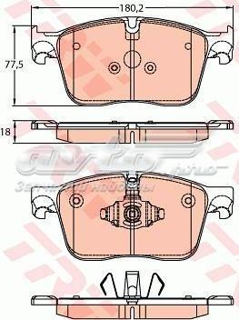 Girling 6121452 - Bremžu uzliku kompl., Disku bremzes www.autospares.lv