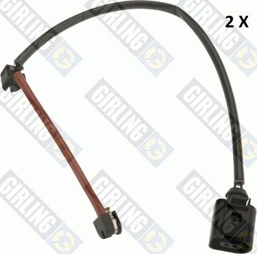 Girling 6335702 - Сигнализатор, износ тормозных колодок www.autospares.lv