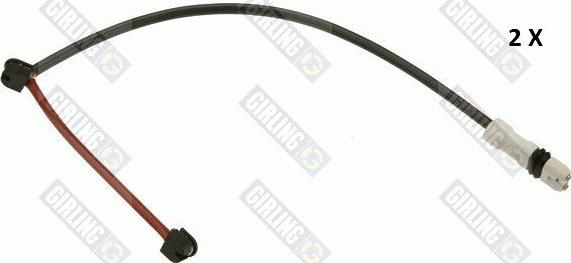 Girling 6330102 - Сигнализатор, износ тормозных колодок www.autospares.lv